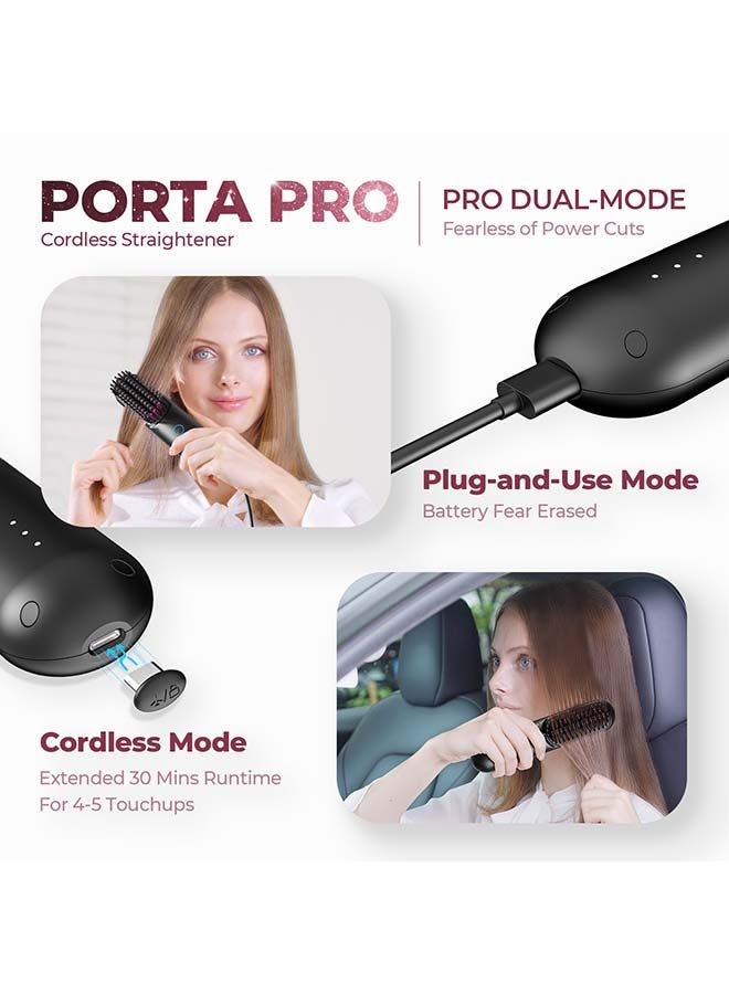 TYMO Portable Hair Straightening Brush â€“ HC122 Porta Pro - Image 3